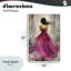 Plaque murale «After Midnight Girl in Gown» par Annabelle Hall-1459894666