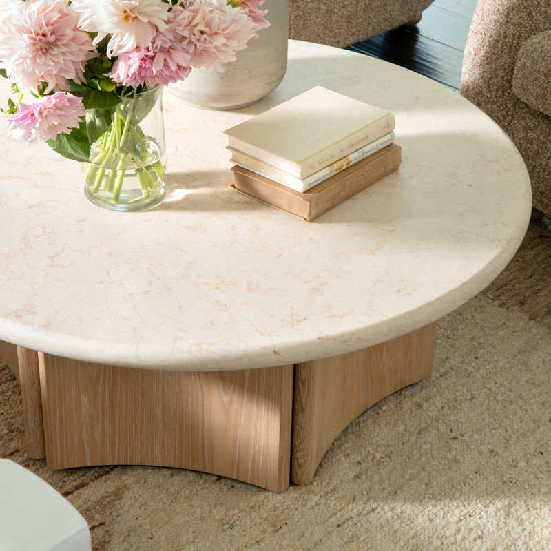 Oja Single Coffee Table, Dark Brown