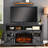 26 Inch Electric Fireplace - Ultra Thin Heater With Log & Realistic Flame, Remote Control Timer, Overheating Protection, 1400W Heat, 50000 Hours Led, User 26" Insert: Control, 11 Temp Settings,