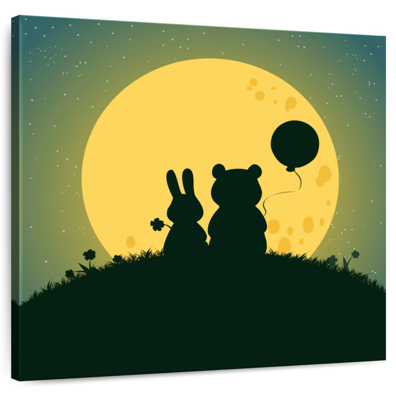 Moonlight Bunny And Bear