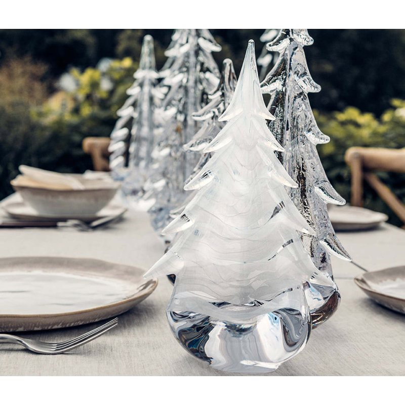 Snowdrift Evergreen, 4.5"W x 10"H