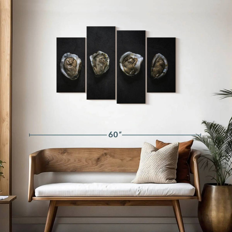 Brampt Raw Oysters, 27" H x 43" W