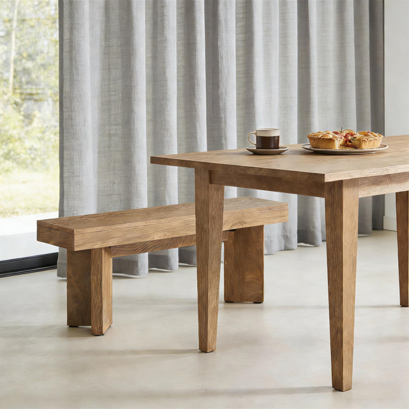 Dining Bench(Only Includs Bench), Rustic Brown