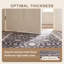 Tapis Cove2 traditionnel à motif floral intégral gris ivoire beige, lavable à la machine, antidérapant, à poils courts, pour l'intérieur et l'extérieur, adapté aux animaux domestiques, idéal pour le salon, la chambre, la salle à manger, l'entrée, le corridor ou le bureau.-2020640175