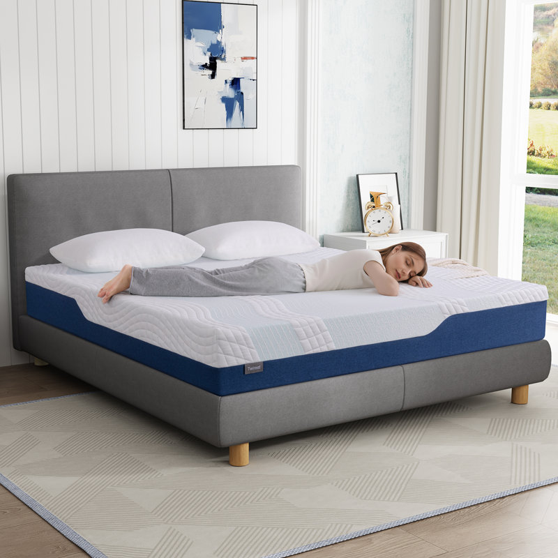 15, 18, 20 & 25 cm Gel Memory Foam Mattresses – 7-Zone Support, Lower Motion, Medium Feeling, Breathable Cover, 15 cm