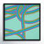 Turquoise Twist Print by Jacques Pilon-865071975-865071970