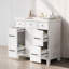 Meuble-lavabo simple 36 po avec comptoir en céramique, assemblage requis-314171518