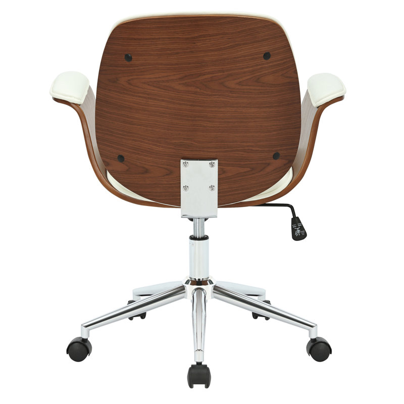Chaise de bureau Forsythe, Blanc