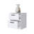 Augusta Floating Nightstand With 2-Tier Shelf And 1-Drawer