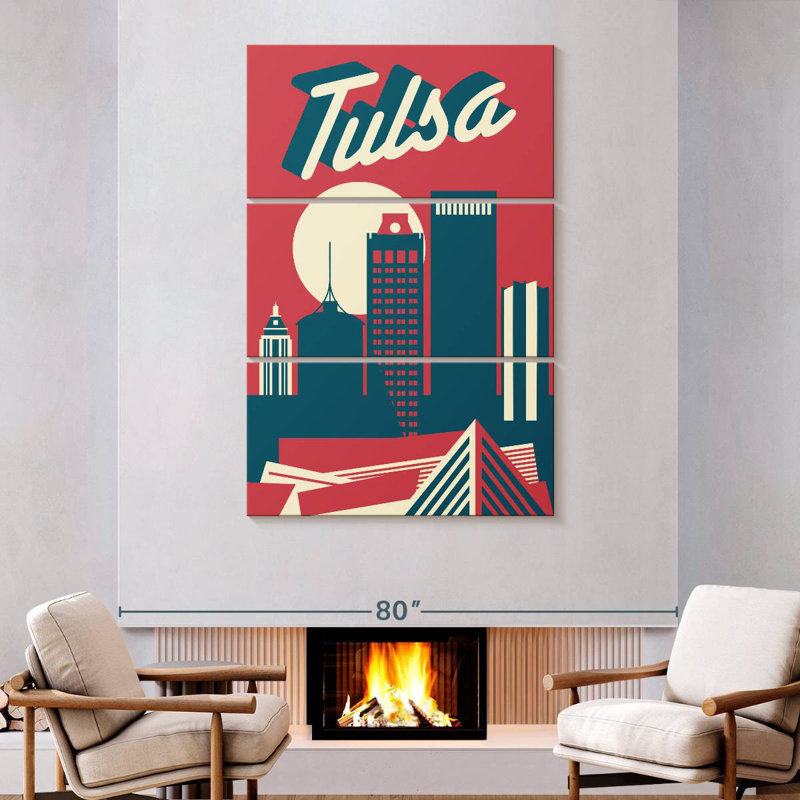 Masam Tulsa, 74" H x 48" W