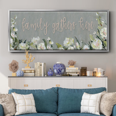 Family Gathers - Toile encadrée