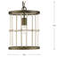 Luminaire suspendu cylindrique à 1 lumière Fenton