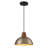 1-Light Dome Hammered Single Pendant