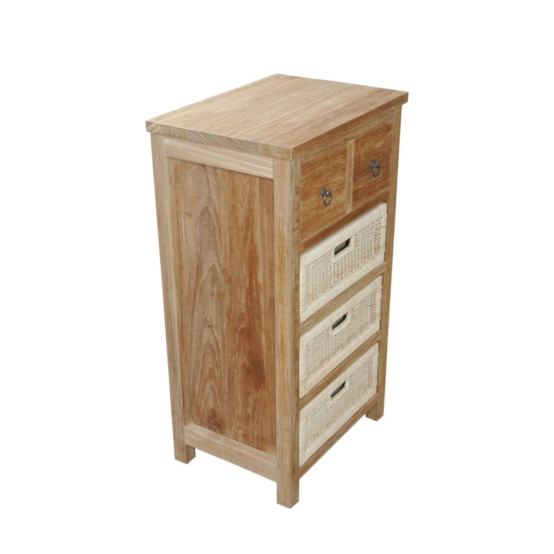 Commode décorative 2 tiroirs Safari