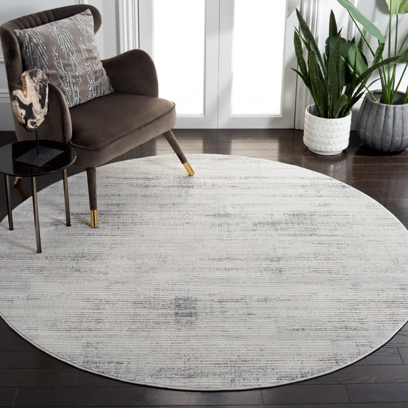 Herblain Whisper Performance Rug, Round 6'7"