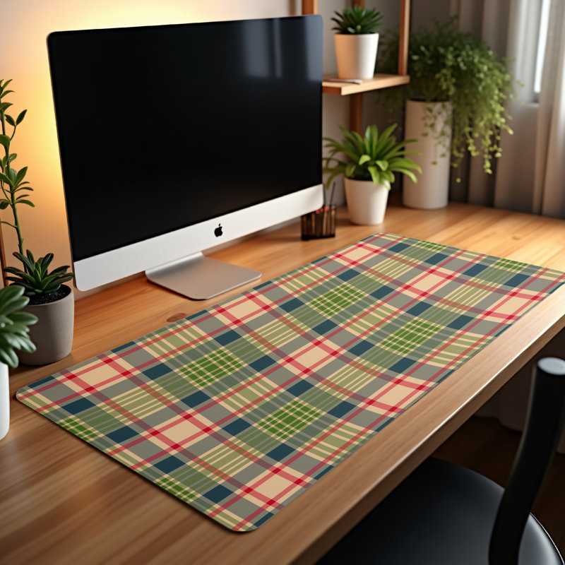 Polyester Desk Pad, 14.4x12.1
