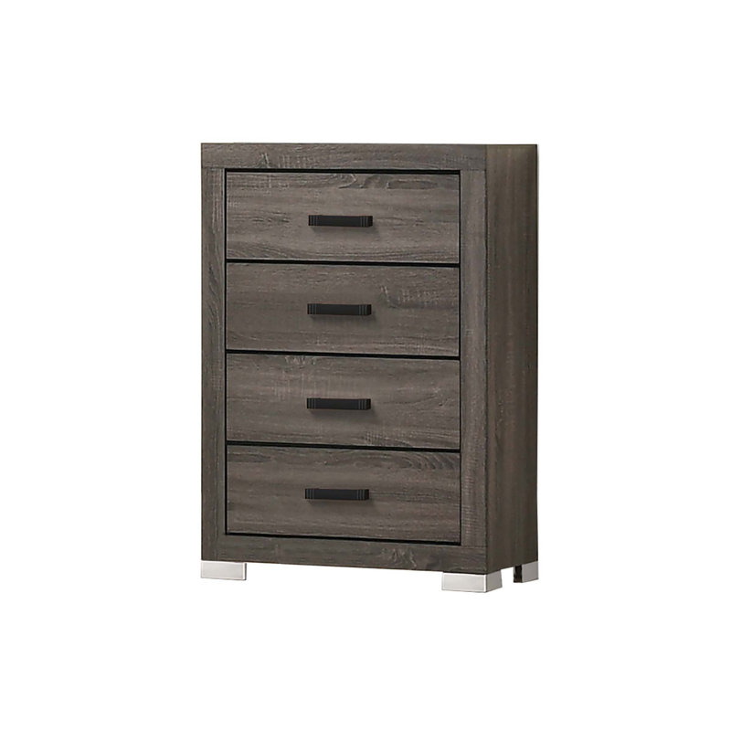Mobilier de chambre à coucher moderne de style transitionnel 1pc
