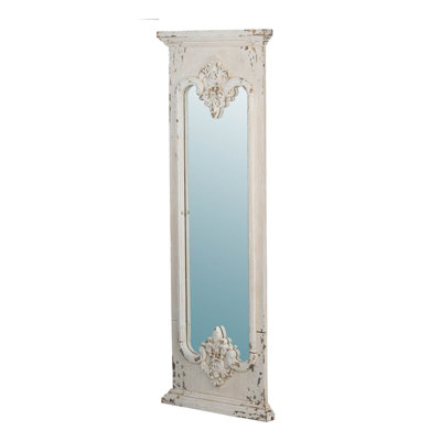 21.5" X 59" Full Length Mirror With Solid Wood Frame, Floor Mirror For Living Room Bedroom Entryway