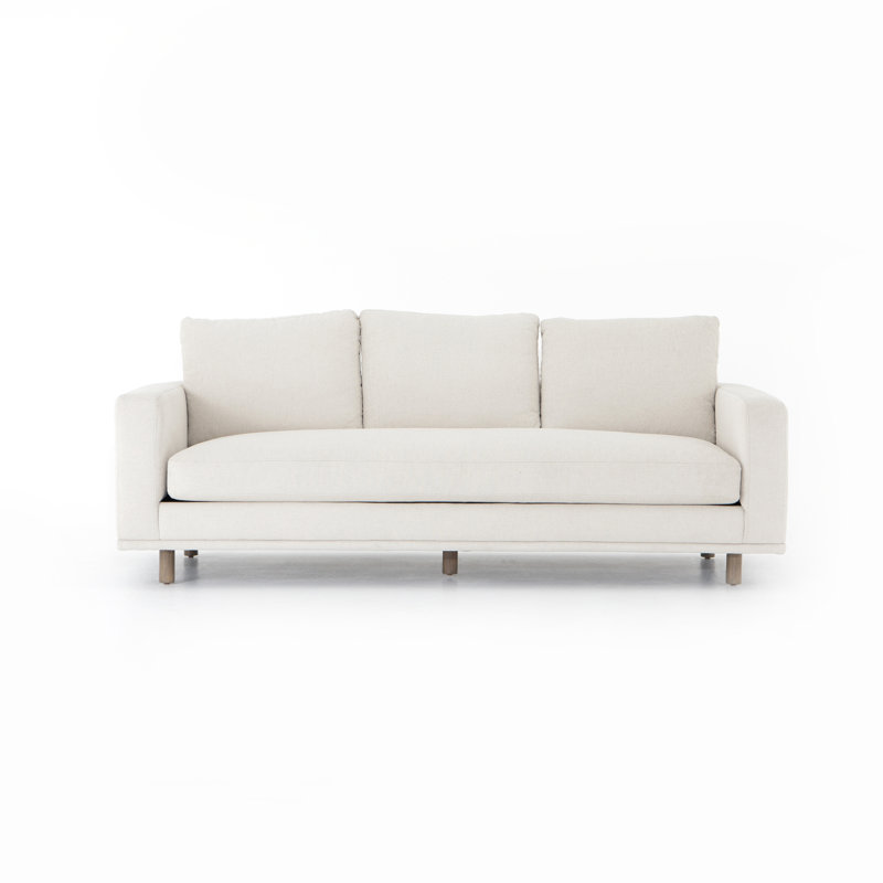 Dom Sofa, Bonnell Ivory Polyester Blend