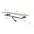 Rustic Pipe Wardrobe Rack Kit with Wood Shelf-1842340766-1842340761