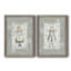 «Merry Little Christmas», ensemble de 2 reproductions d'art-54764342-54764341-54764351