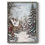 «Christmas Holiday Art Dxxiv», reproduction d'art encadrée - bois massif-965827172