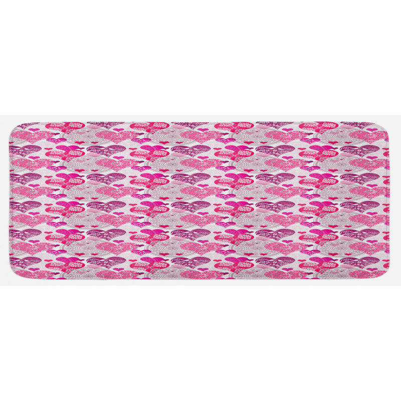 Tapis de cuisine Hearts