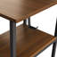Bureau en L à deux tons avec rangement en L