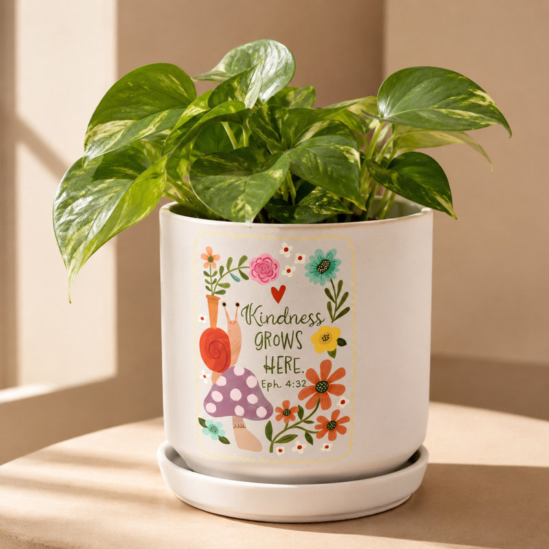 La bonté du pot de fleurs pousse ici Eph. 16h32