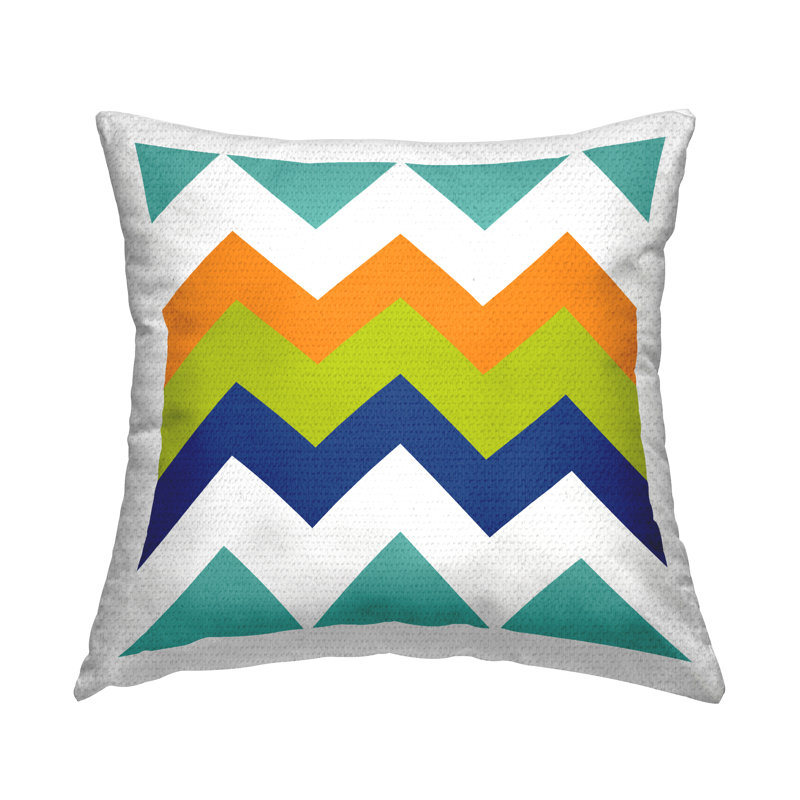 Coussin d'extérieur Bold Zig Zag