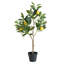 Citronnier artificiel en pot 25 po
