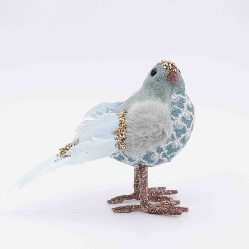 3 Piece Decorative Patchwork Bird Set