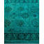Tapis bleu noué à la main Mazarine, unique en son genre - bleu