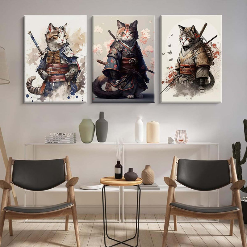 3 Piece Wrapped Canvas Print