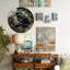Horloge murale 12 po Black Raven