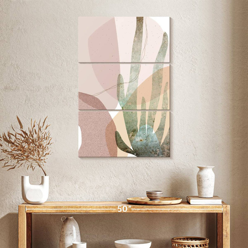 Avery Dusty Desert Collage II, 38" H x 24" W