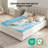 5-Zone Memory Foam Mattress Topper, Gel Infused Foam Mattress Topper For Pressure Relief Bed Topper-818037756-818037753