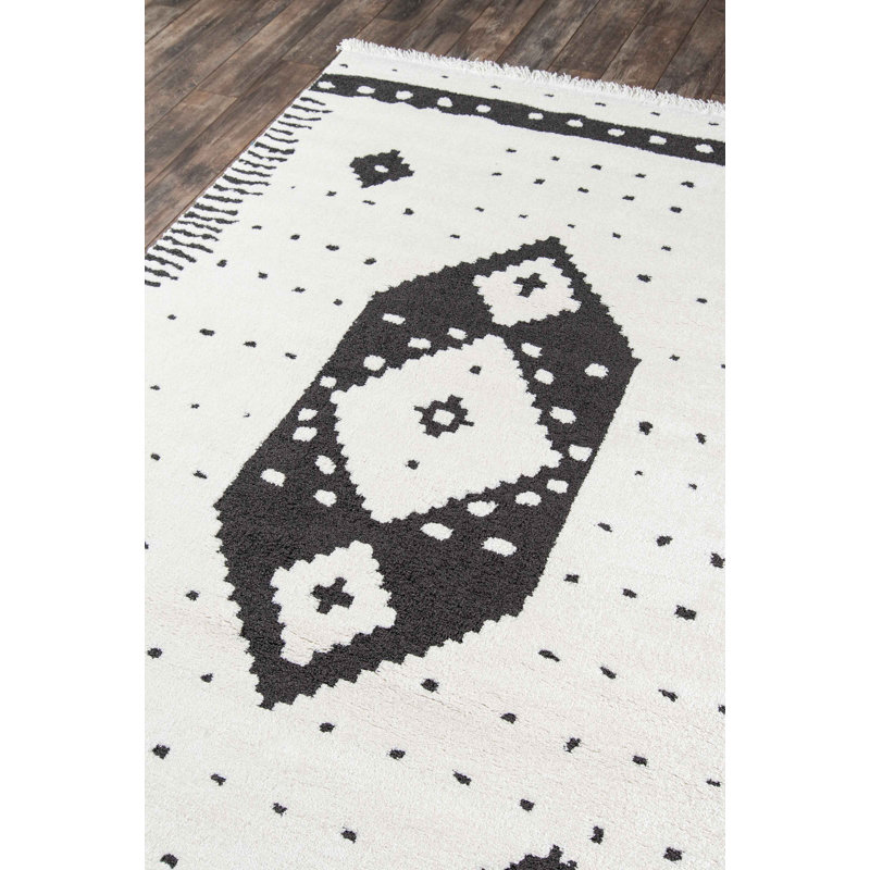 Lyra Ivory Rug, Rectangle 5'3" x 7'2"