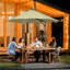 130cm Lighted Market Parasol-96006324