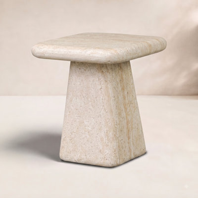 Aquitaine 18'' Concrete Outdoor Side Table