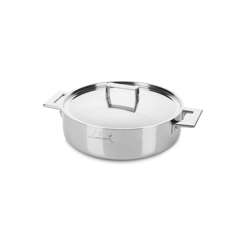 Attiva Low Soup Pot 2 Handles, 4 qt.