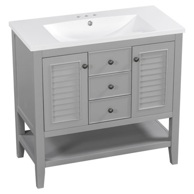 Base de meuble-lavabo simple 35,98 po seulement