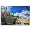 Art mural en verre Breakwater Bay «Summer Day At Pemaquid Point» par Rick Berk-556115787