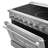 Galiano 36-inch Electric Range Stainless Steel, 5 Elements, 5.36 cu.ft. with Air Fryer