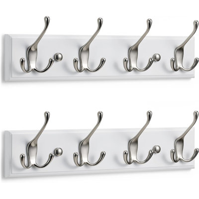 Maryetta Metal Wall Wall Mounted Coat Rack