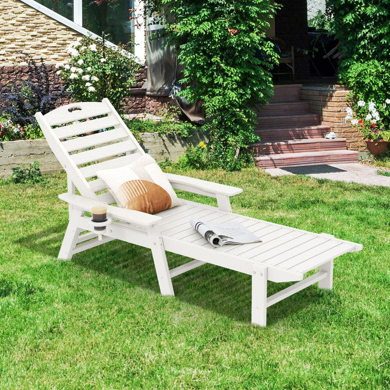 Yesmeen Outdoor Chaise Lounge