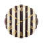 Courtly Stripe Wall Clock