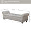 Banc de rangement capitonné 40 po, banc de rangement rembourré avec repose-pieds, banc de fenêtre à accoudoirs roulés-1017028340-1041794213