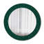 Huldar Glass Flat Wall Mirror