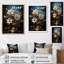 Fantastique jardin d'horlogerie I sur toile-264517062-264517063